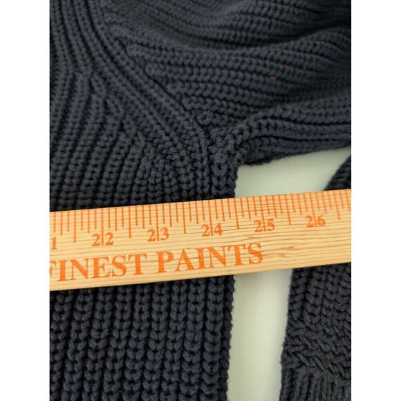 Vintage Polo Ralph Lauren Fisherman Shooting Sweater Mens Sz XXL Blue Military - Picture 10 of 11